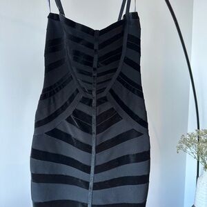 Authentic Hervé Léger iconic bandage dress.